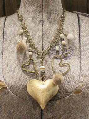 🎉 BOHO Expressing My Love For You Charm'd Necklace